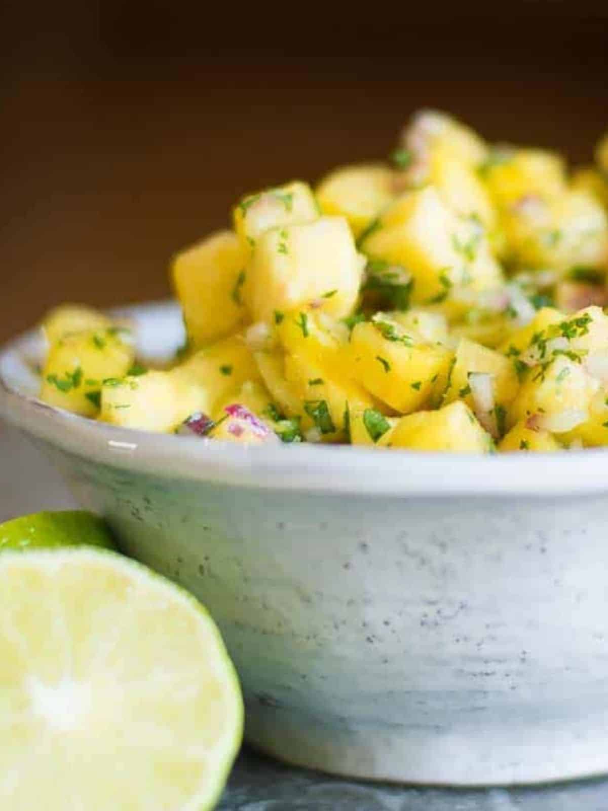 salsa de ananas